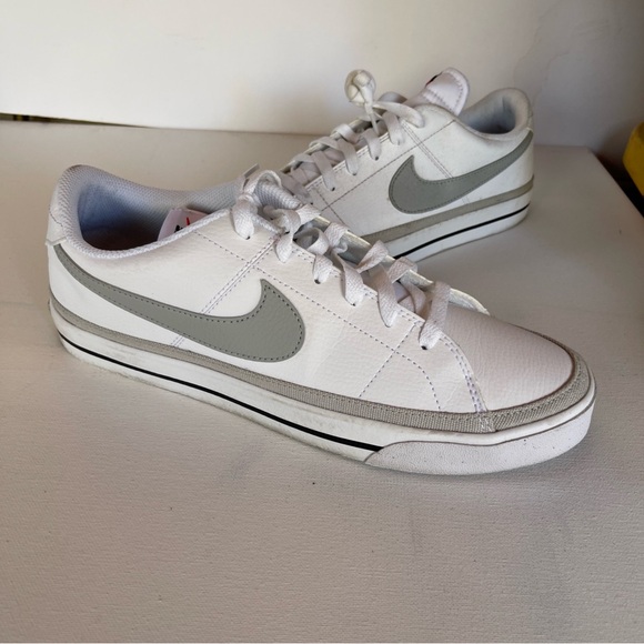 Nike Other - Nike Court Legacy Next Nature Men's Size 10.5 White Grey Fog Sneakers DH3162-104